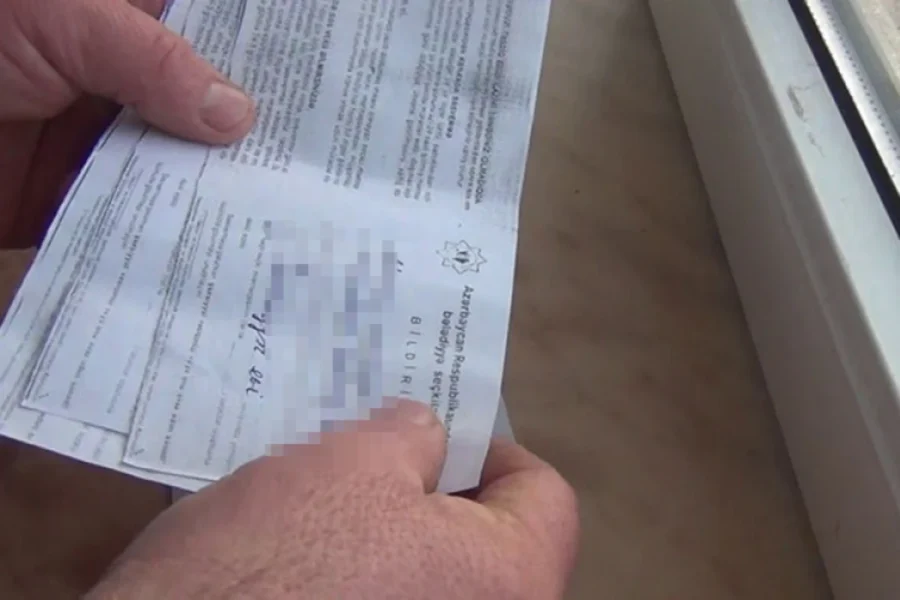 Parlament seçkiləri: bildirişlərin seçicilərə paylanması prosesi bitdi