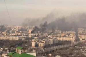 Ukrayna ordusunun Belqoroda hücumunun görüntüləri - VİDEO