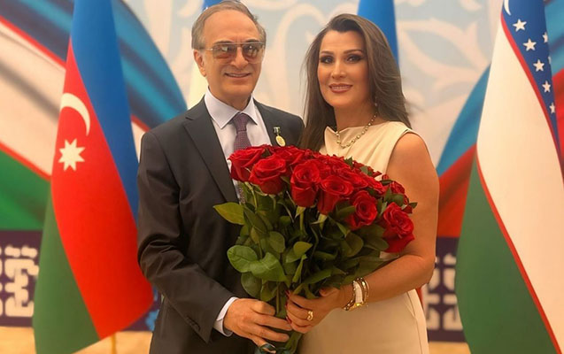 Polad Bülbüloğluya Özbəkistanda fəxri ad verildi - FOTO