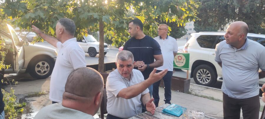 Fazil Mustafa qazilərlə görüşdü - FOTO