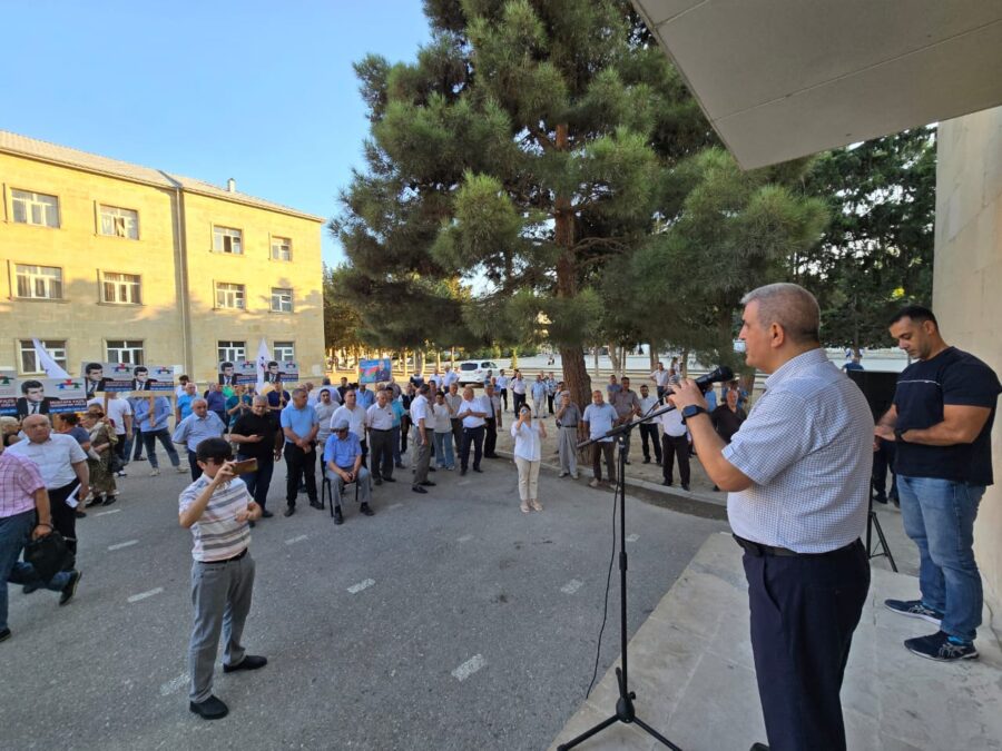 Fazil Mustafanın seçicilərlə dördüncü görüşü - VİDEO