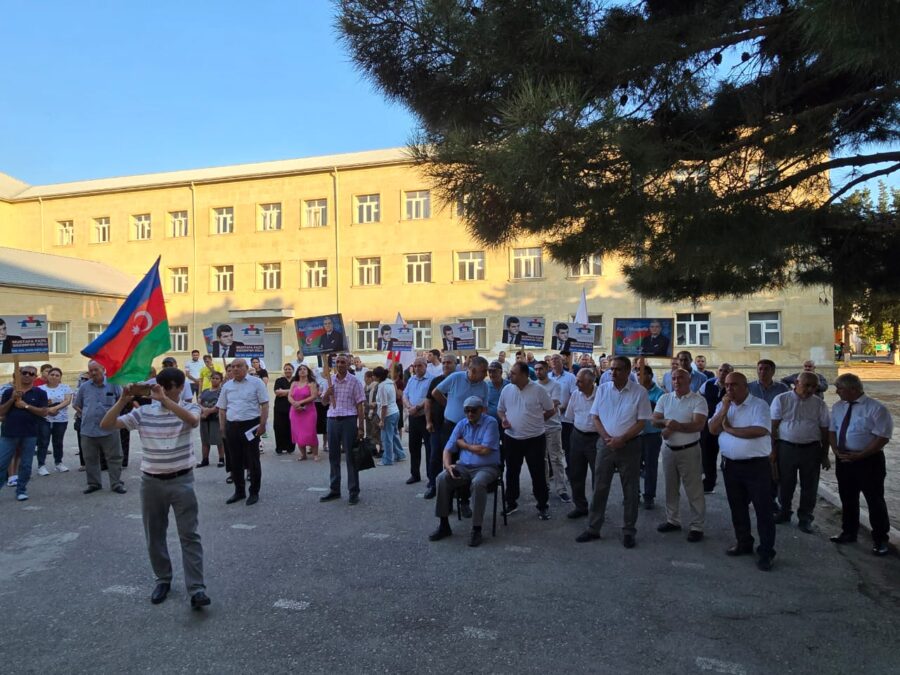 Fazil Mustafanın seçicilərlə dördüncü görüşü - VİDEO