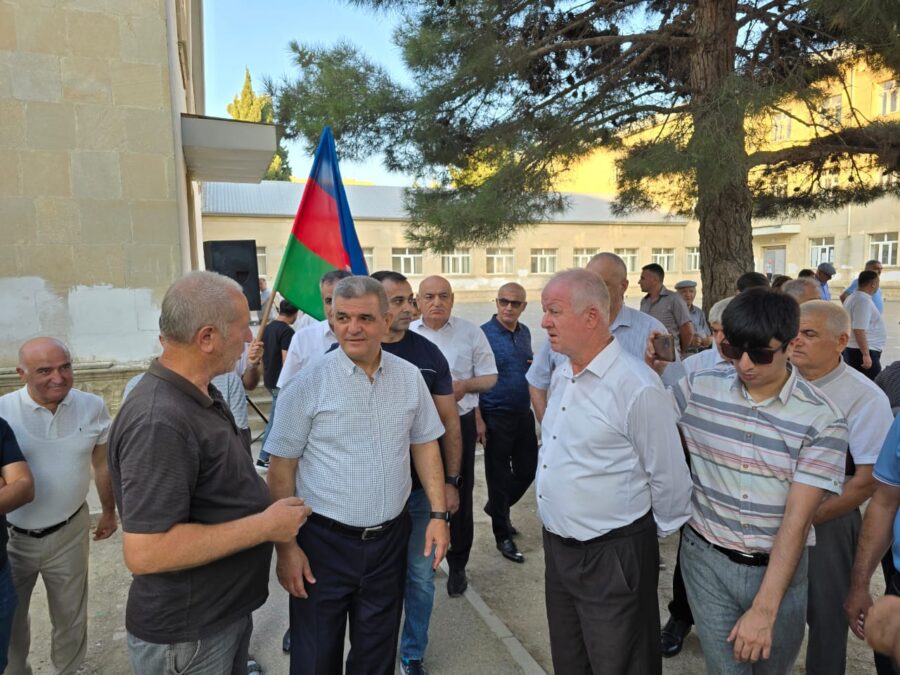 Fazil Mustafanın seçicilərlə dördüncü görüşü - VİDEO