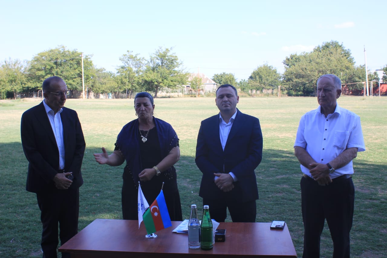 Nizami Səfərov növbəti dəfə seçicilərlə görüşdü - FOTOLAR