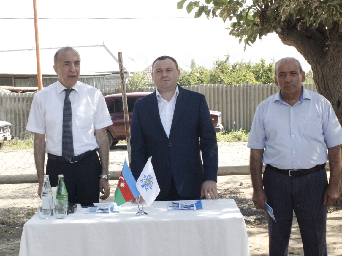 Nizami Səfərov növbəti dəfə seçicilərlə görüşdü - FOTOLAR