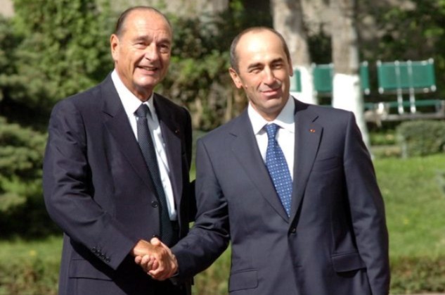 Fransanın mərhum prezidenti İrəvandan belə "qovuldu" - FOTO