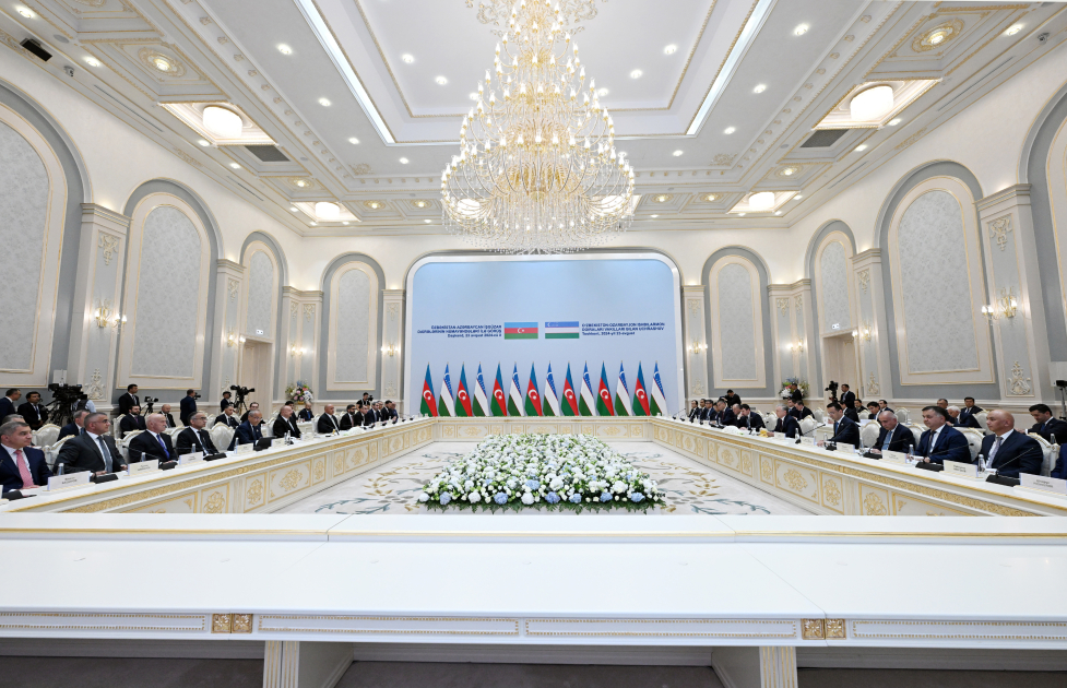 Daşkənddə işgüzar dairələrin nümayəndələri ilə görüş keçirildi - VİDEO