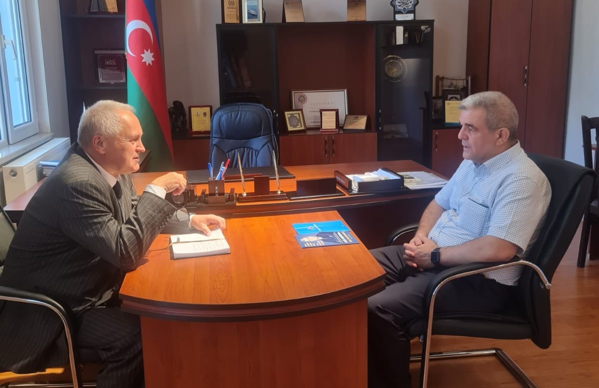 Fazil Mustafa Oleq Kuleba ilə görüşdü - FOTOLAR