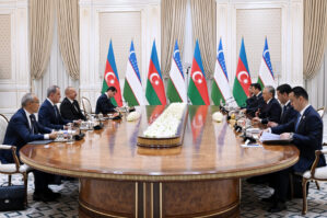 Prezidentlərin məhdud tərkibdə görüşü oldu