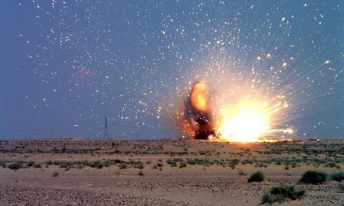 Qazaxda mina partladı: xəsarət alan var