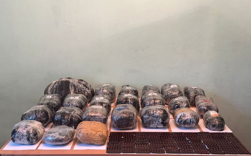 İrandan narkotikin keçirilməsinin qarşısı alındı