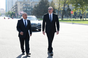 Prezident Bakıda yeni avtomobil yolunun açılışında iştirak etdi - FOTO / VİDEO