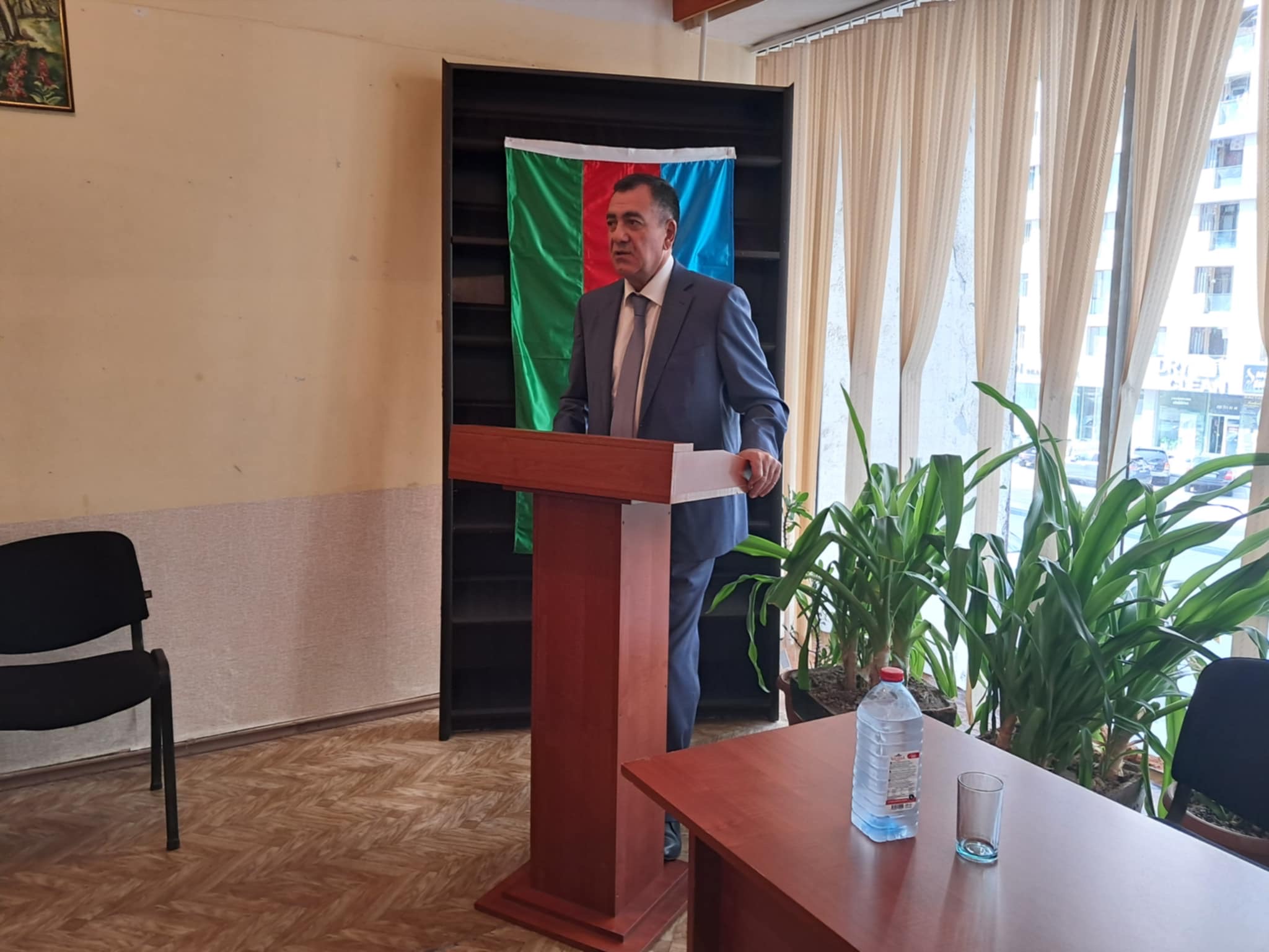 Qüdrət Həsənquliyev seçicilərlə görüş keçirdi - FOTOLAR