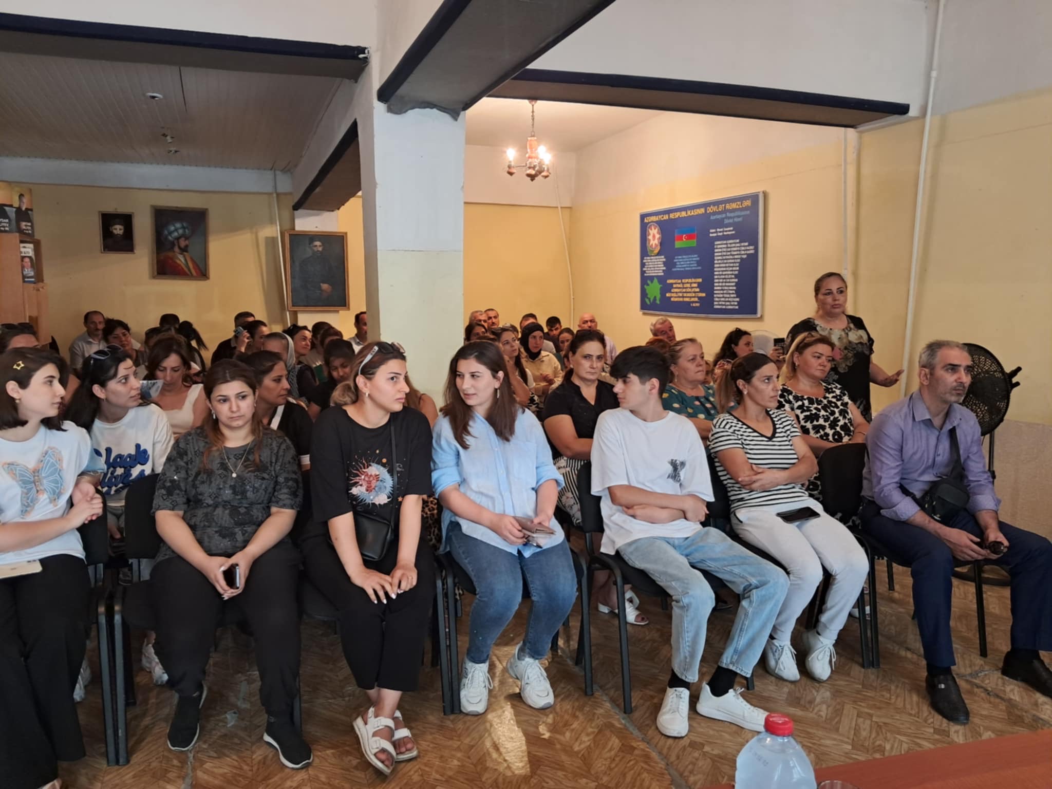 Qüdrət Həsənquliyev seçicilərlə görüş keçirdi - FOTOLAR