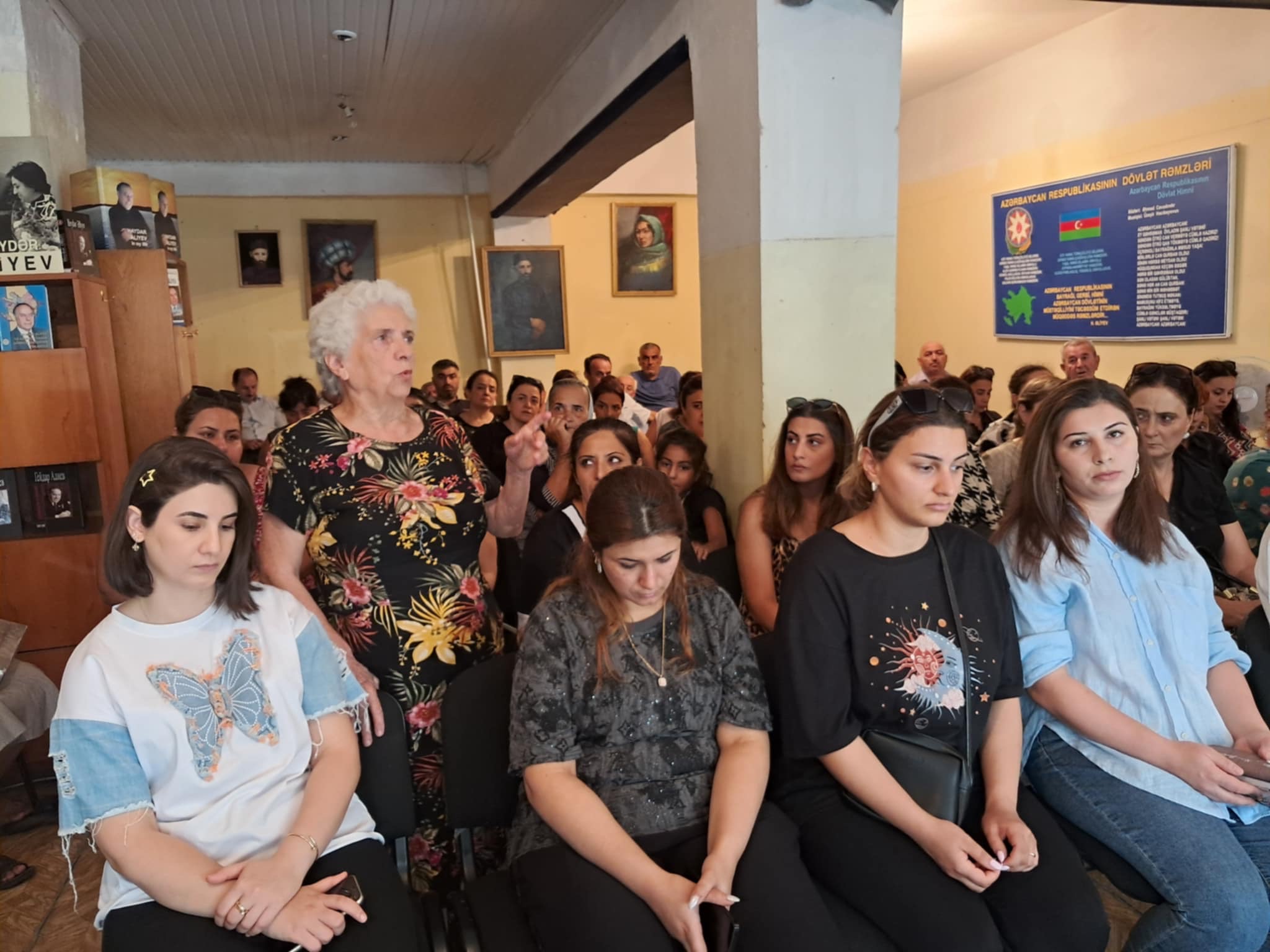 Qüdrət Həsənquliyev seçicilərlə görüş keçirdi - FOTOLAR