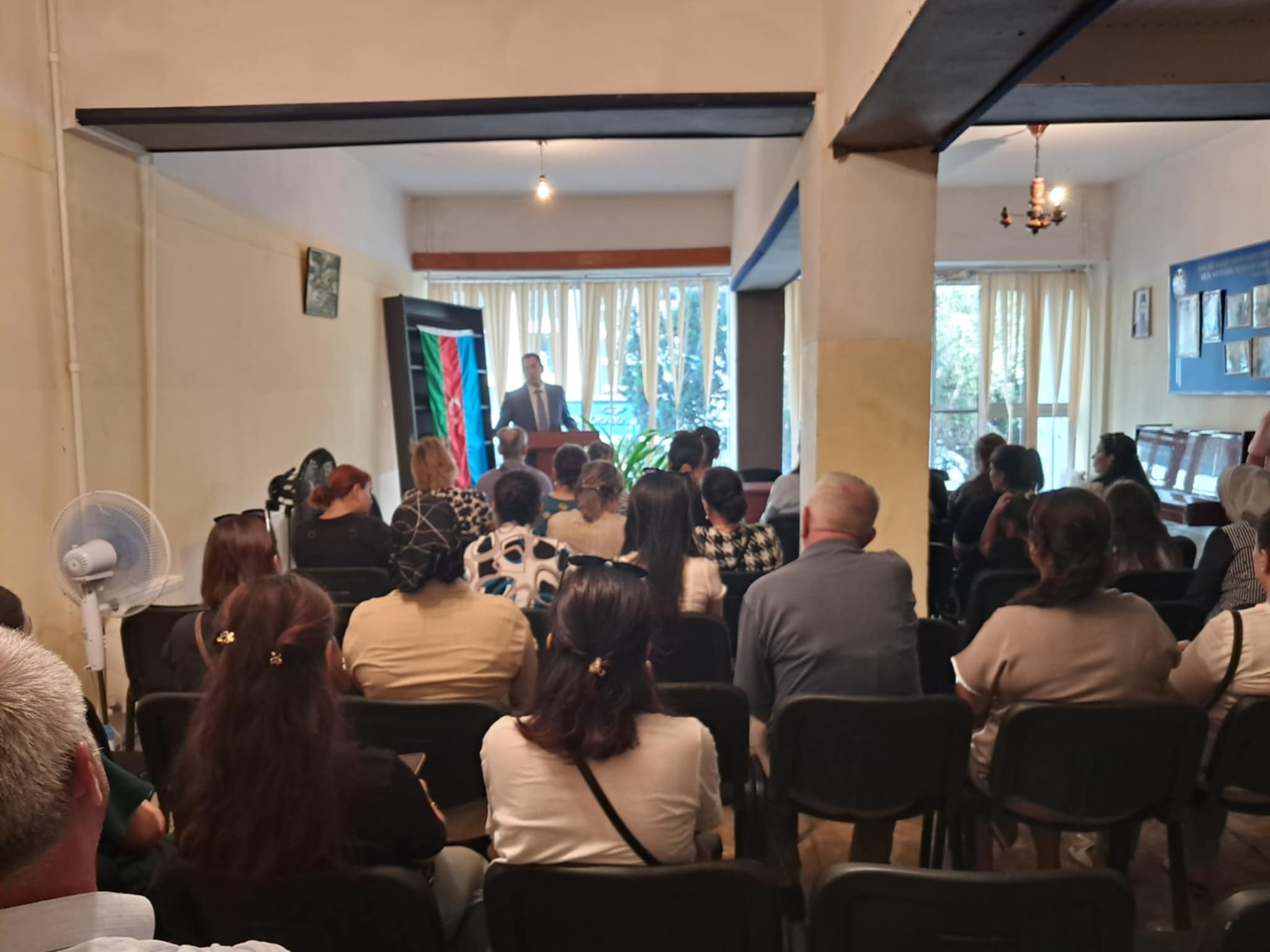 Qüdrət Həsənquliyev seçicilərlə görüş keçirdi - FOTOLAR