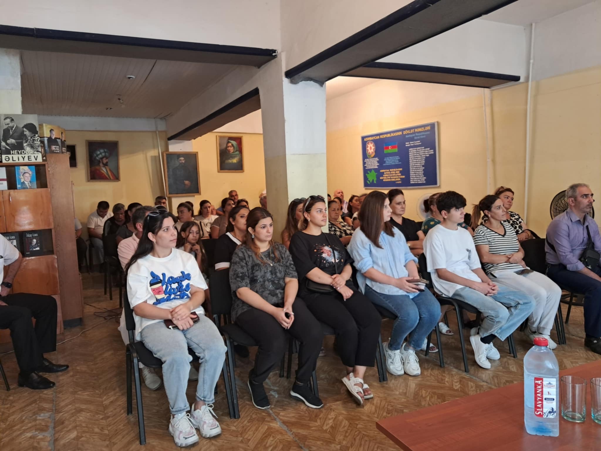 Qüdrət Həsənquliyev seçicilərlə görüş keçirdi - FOTOLAR