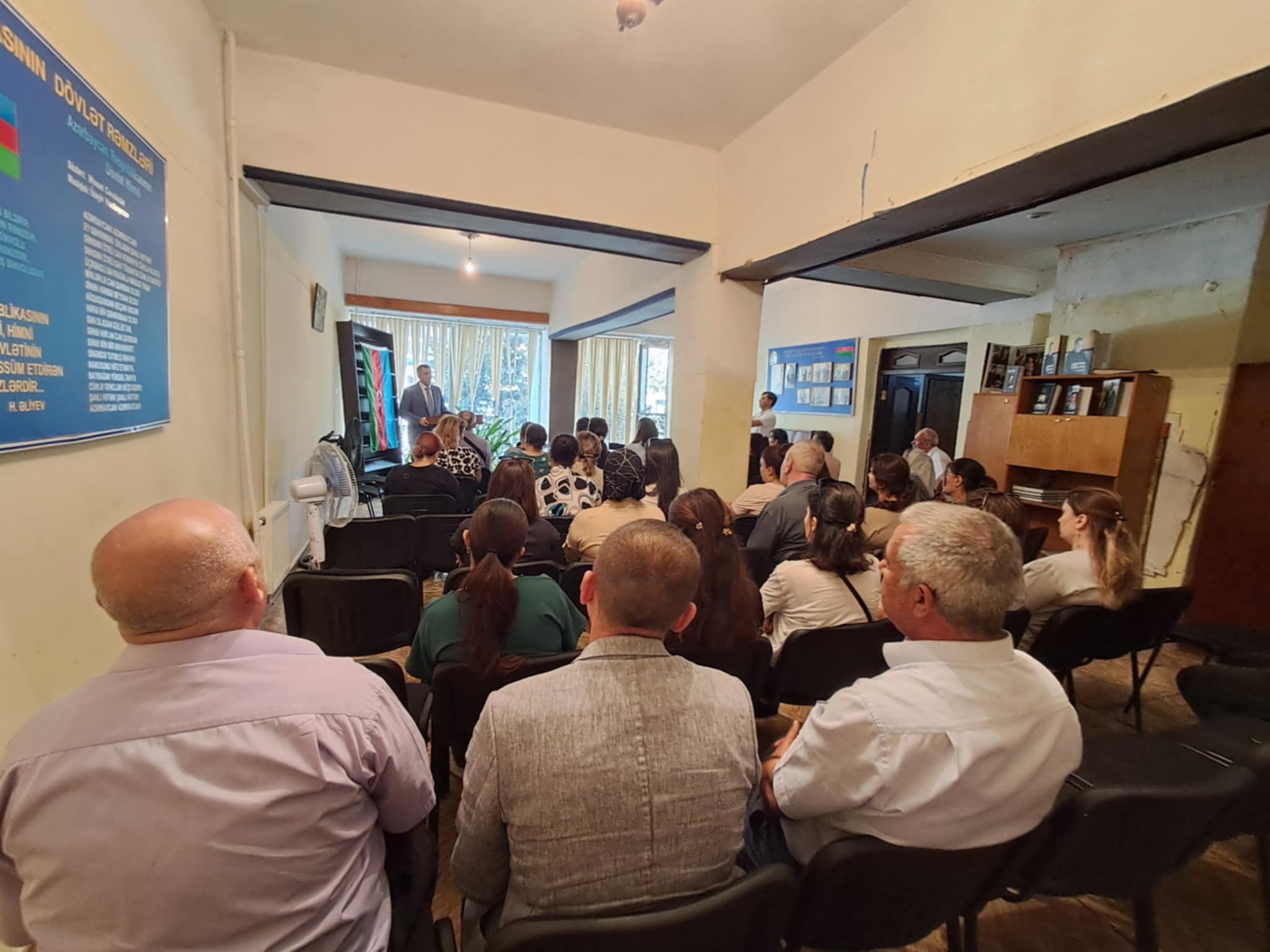 Qüdrət Həsənquliyev seçicilərlə görüş keçirdi - FOTOLAR