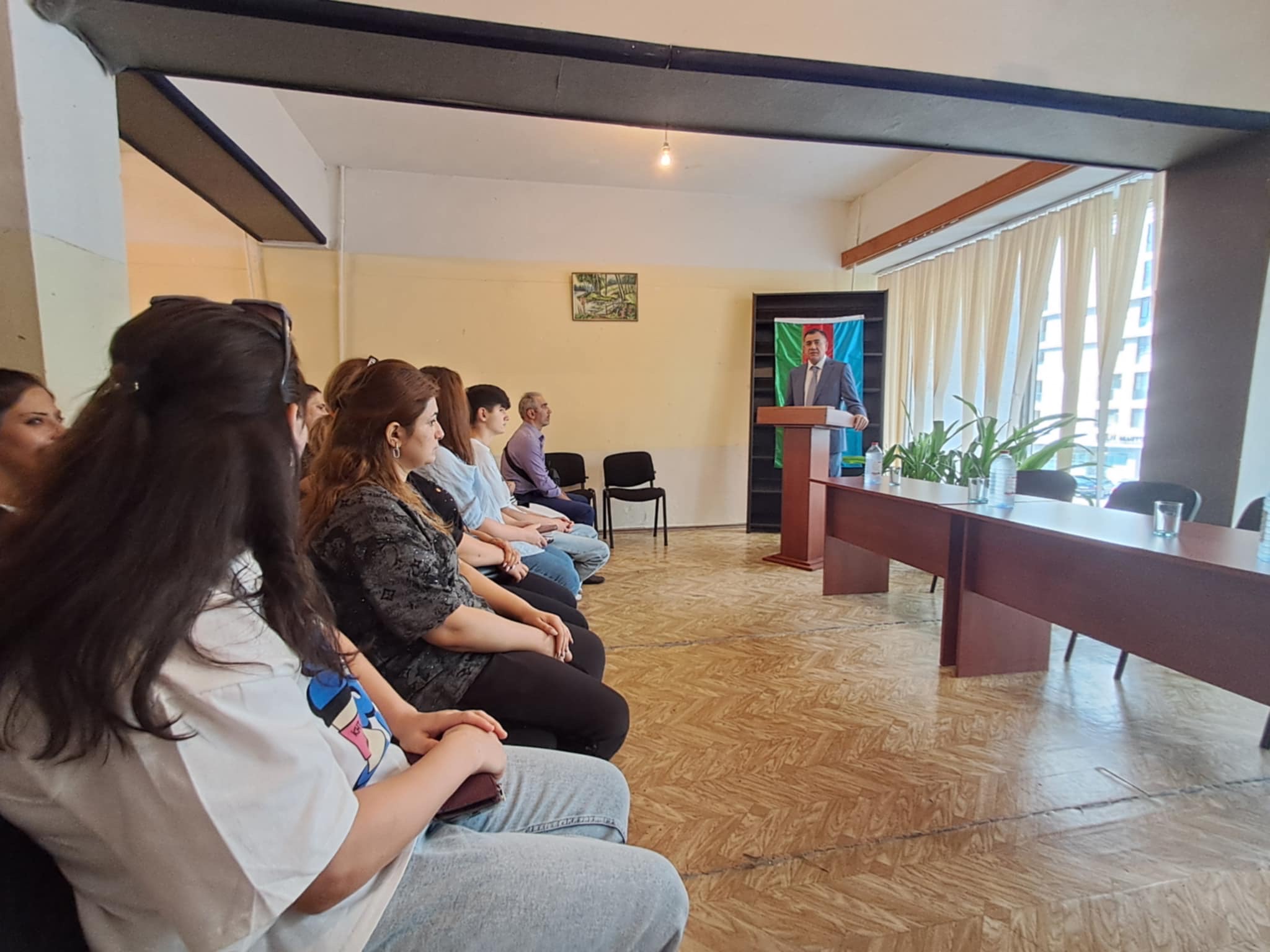 Qüdrət Həsənquliyev seçicilərlə görüş keçirdi - FOTOLAR