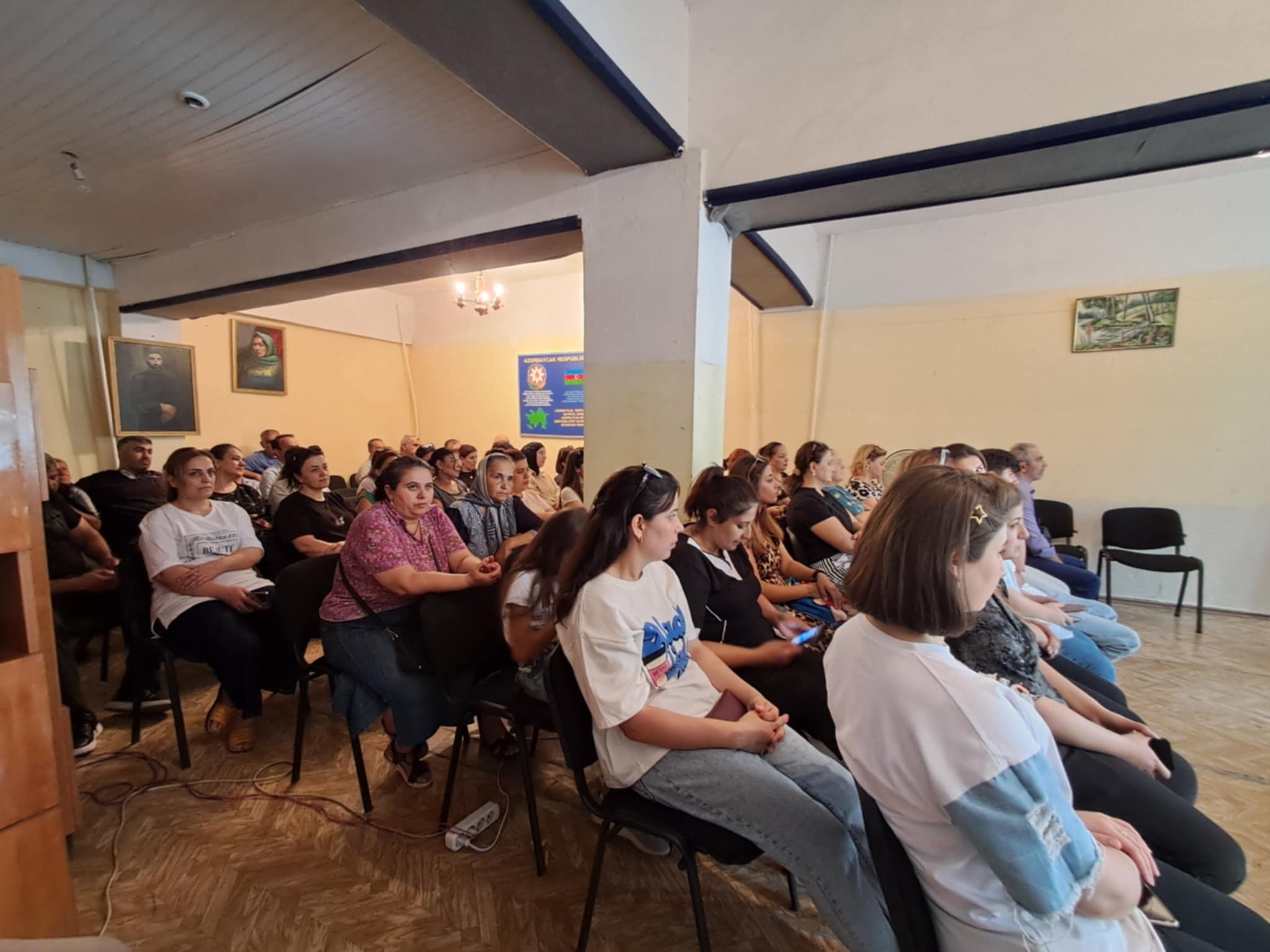 Qüdrət Həsənquliyev seçicilərlə görüş keçirdi - FOTOLAR