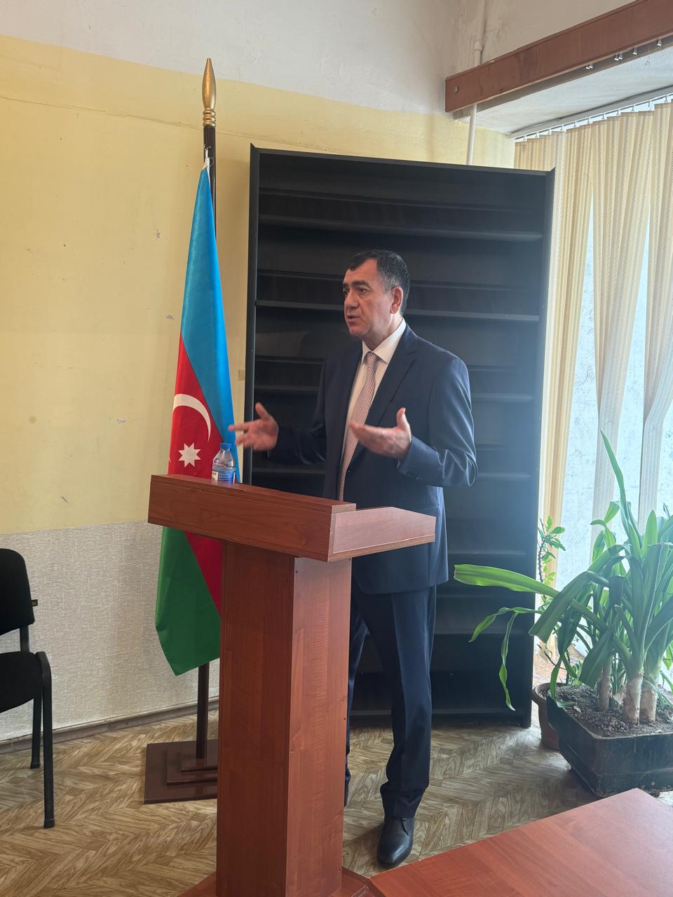 Qüdrət Həsənquliyev seçicilərlə görüş keçirdi - FOTOLAR