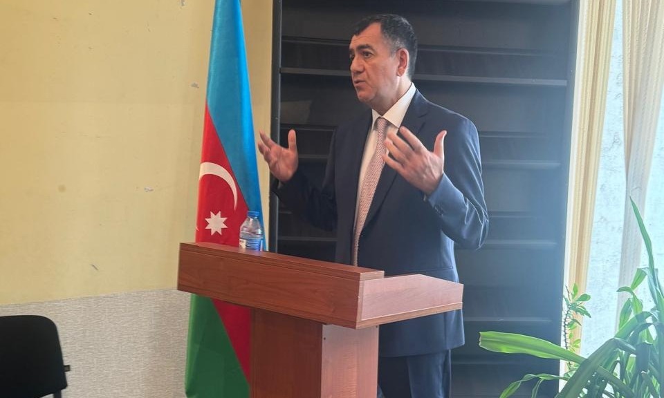 Qüdrət Həsənquliyev seçicilərlə görüş keçirdi - FOTOLAR