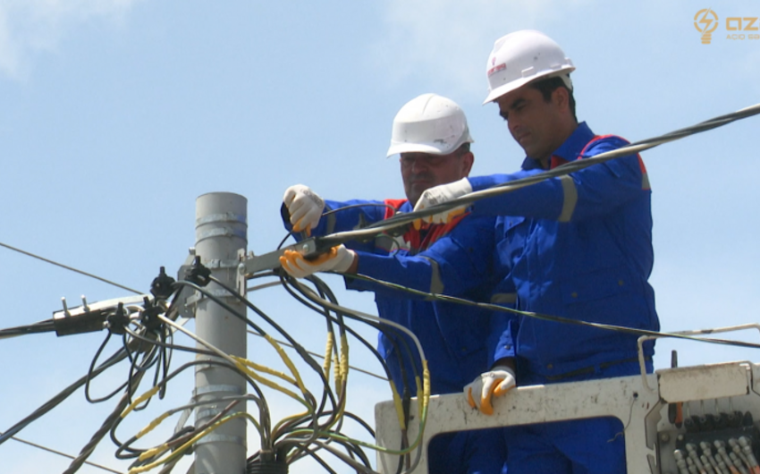 “Azərişıq” Tovuzda yenidənqurma işlərini davam etdirir - VİDEO