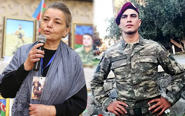 Şəhid anası vəfat etdi - FOTOLAR