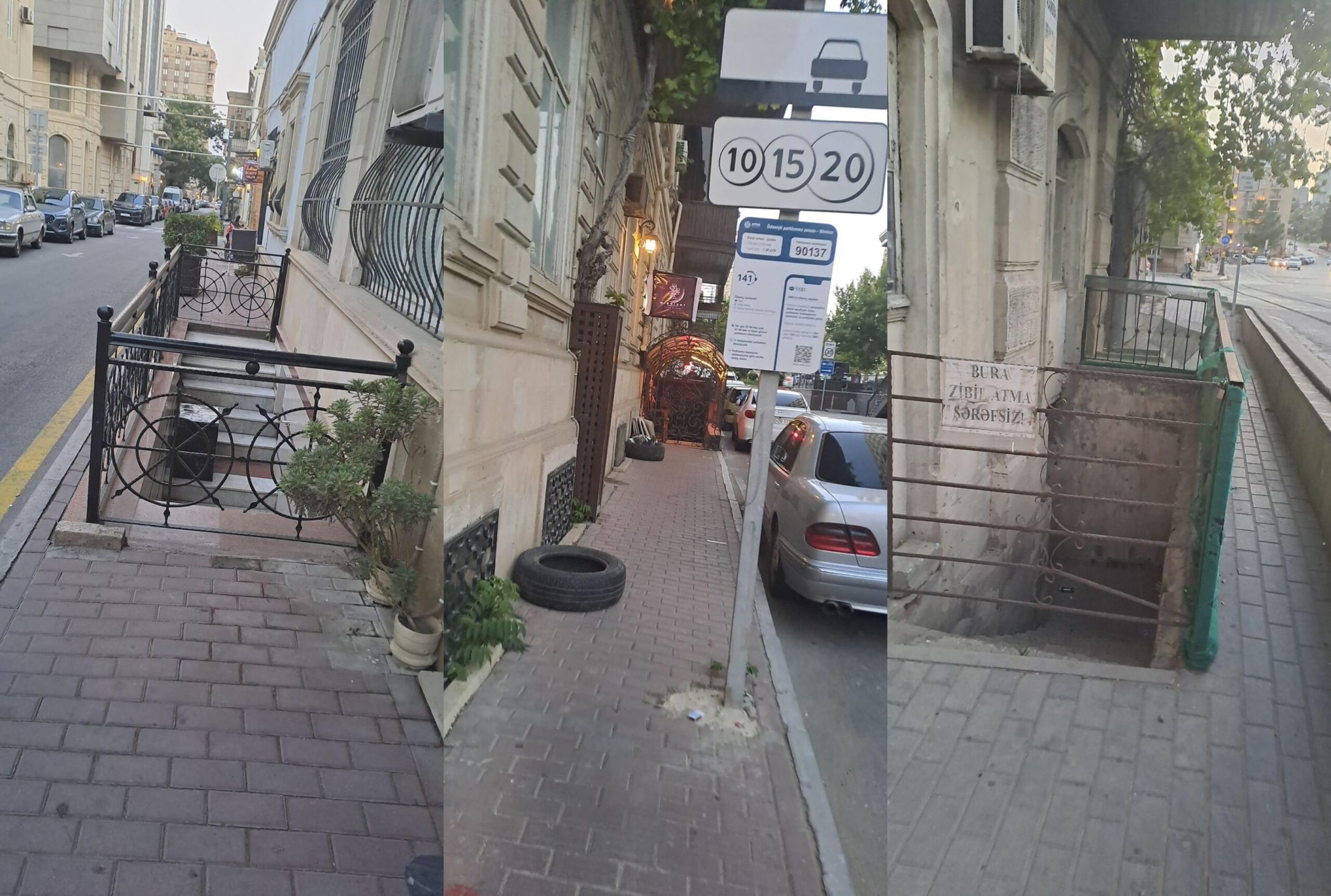 Səkilər daralır, onların cibləri genişlənir - Bakı küçələrində qəribə vəziyyət