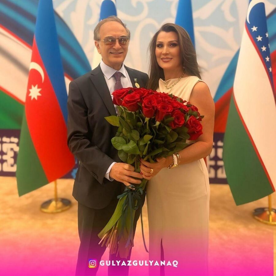 Polad Bülbüloğluya Özbəkistanda fəxri ad verildi - FOTO