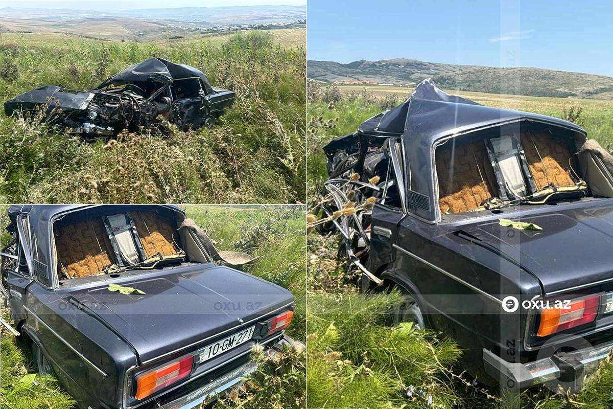 Sükan arxasına keçən 16 yaşlı oğlan həyatını itirdi - FOTOLAR