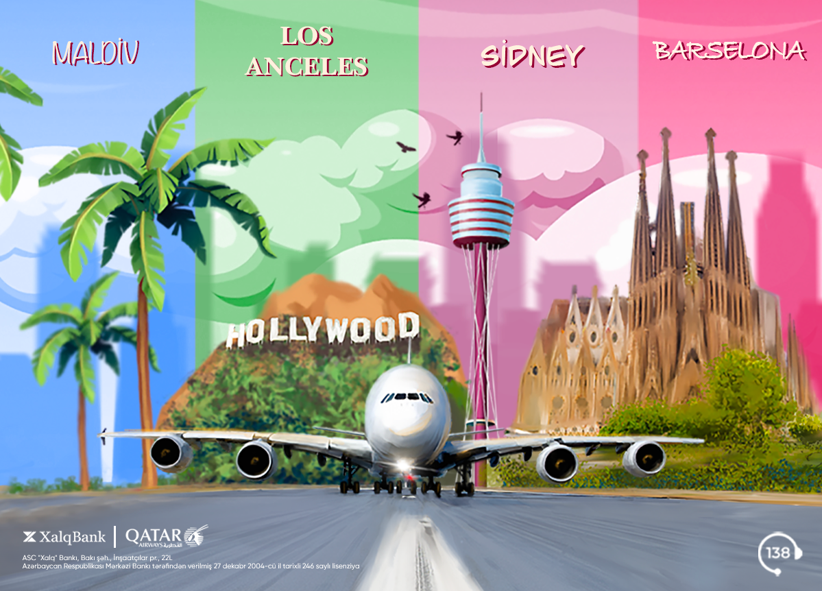 Xalq Bank və Qatar Airways-dən eksklüziv kampaniya!