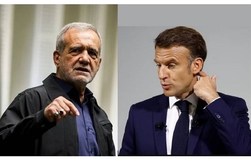 Makron Pezeşkianla görüşdə İranı tənqid etdi - VİDEO