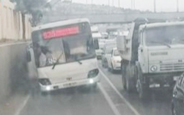 525-in daşıyıcısından həmin görüntü ilə bağlı açıqlama - VİDEO