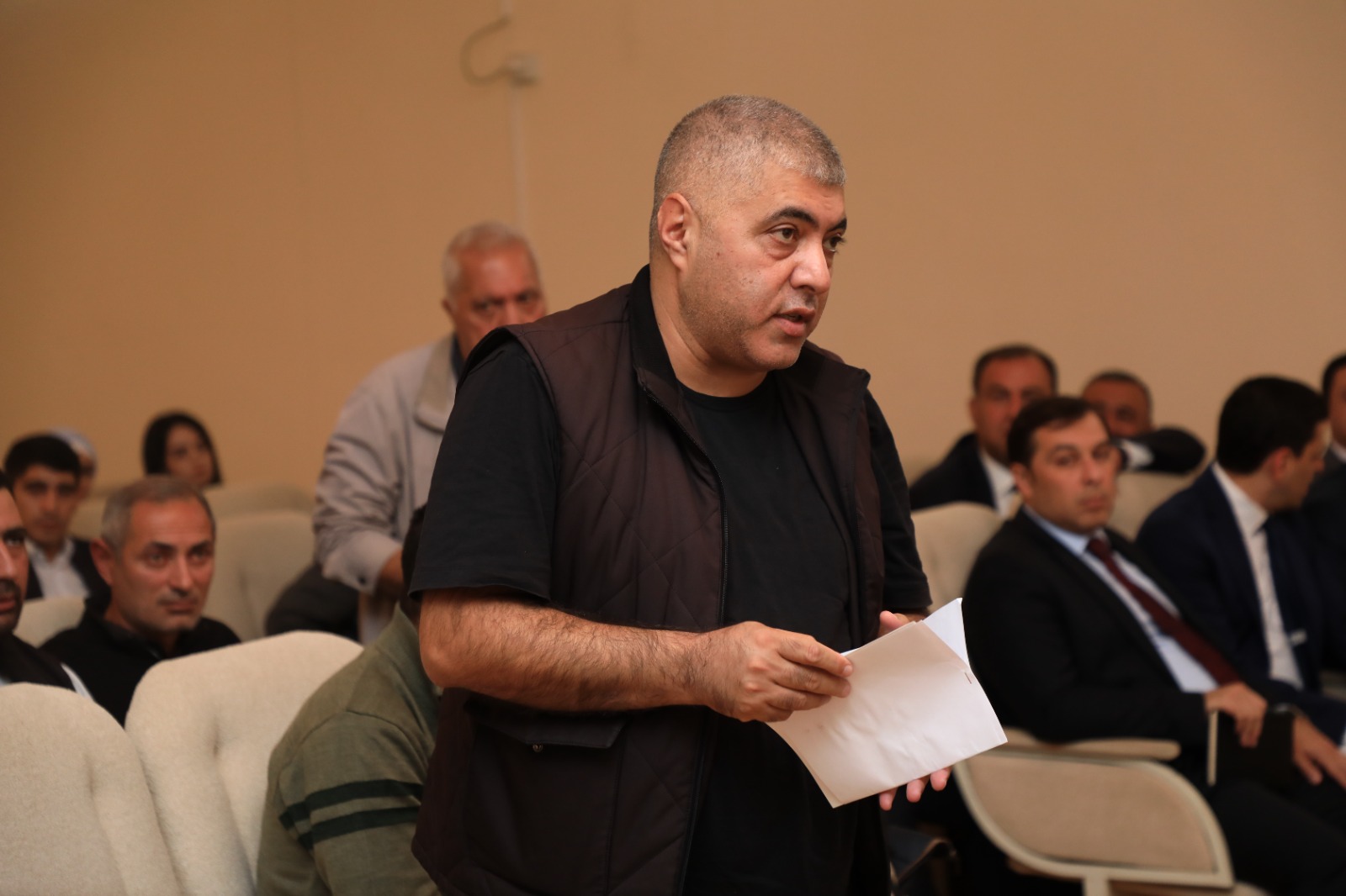 Niyazi Bayramov növbəti dəfə sakinlərlə görüşdü - FOTOLAR