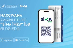 AZAL Naxçıvana aviabiletlərin onlayn alışında “SİMA İmza”nı tətbiq edir