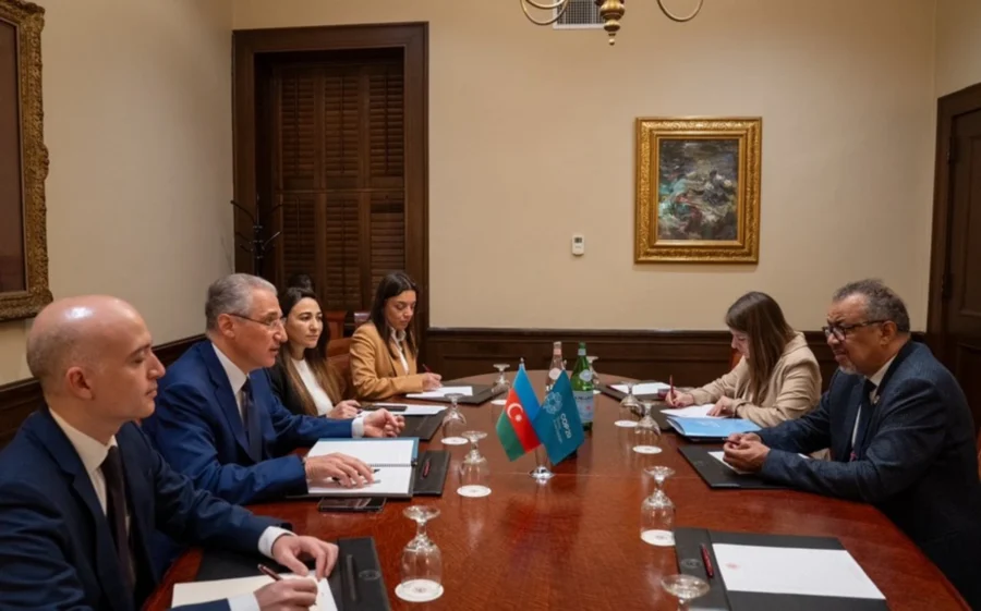 COP29 prezidenti ÜST-ün rəhbəri ilə bu məsələni müzakirə etdi - FOTO