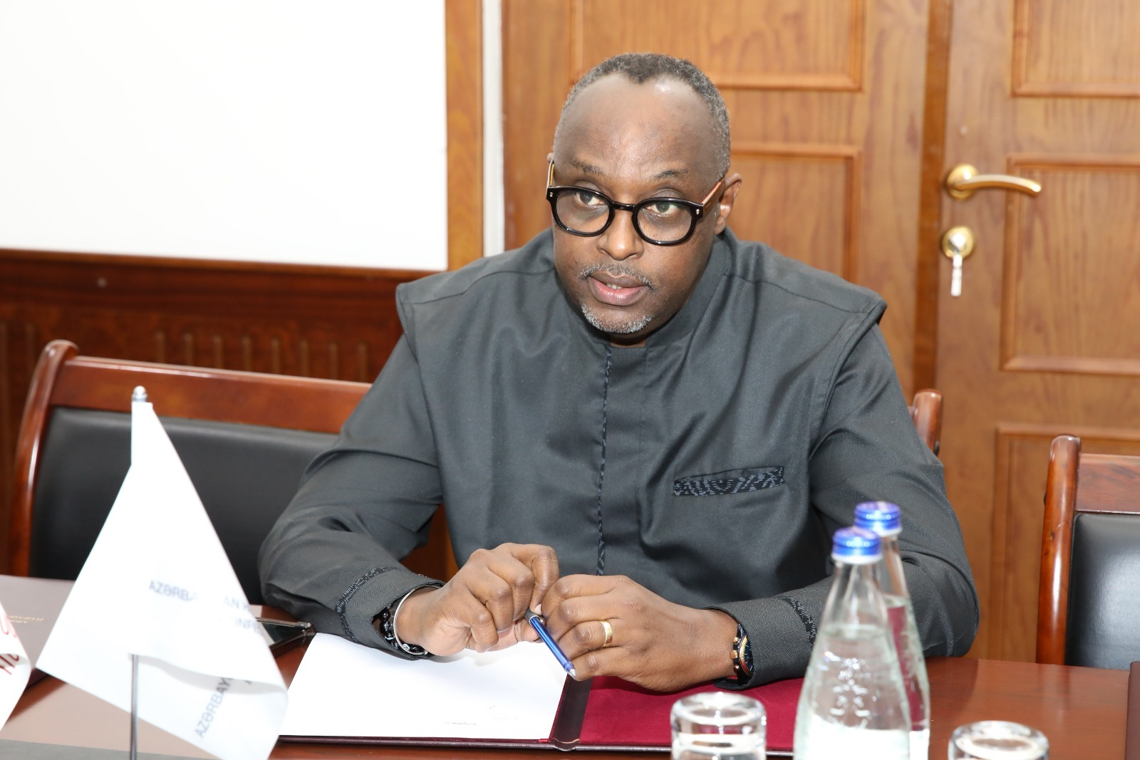 Sahib Məmmədov bu təşkilatların nümayəndələri ilə görüşdü - FOTOLAR