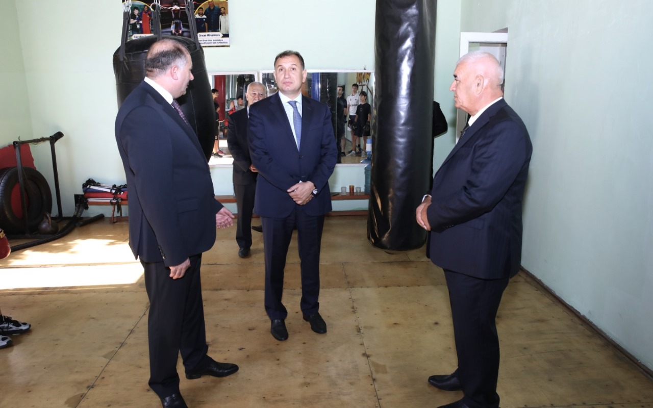 Sahib Məmmədov qurumun tabe təşkilatlarında oldu - FOTOLAR