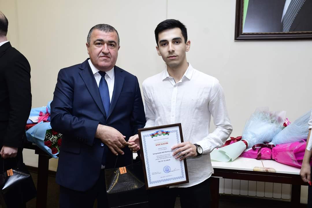 Xətaidə yüksək bal toplayan tələbələrlə görüş keçirildi - FOTOLAR