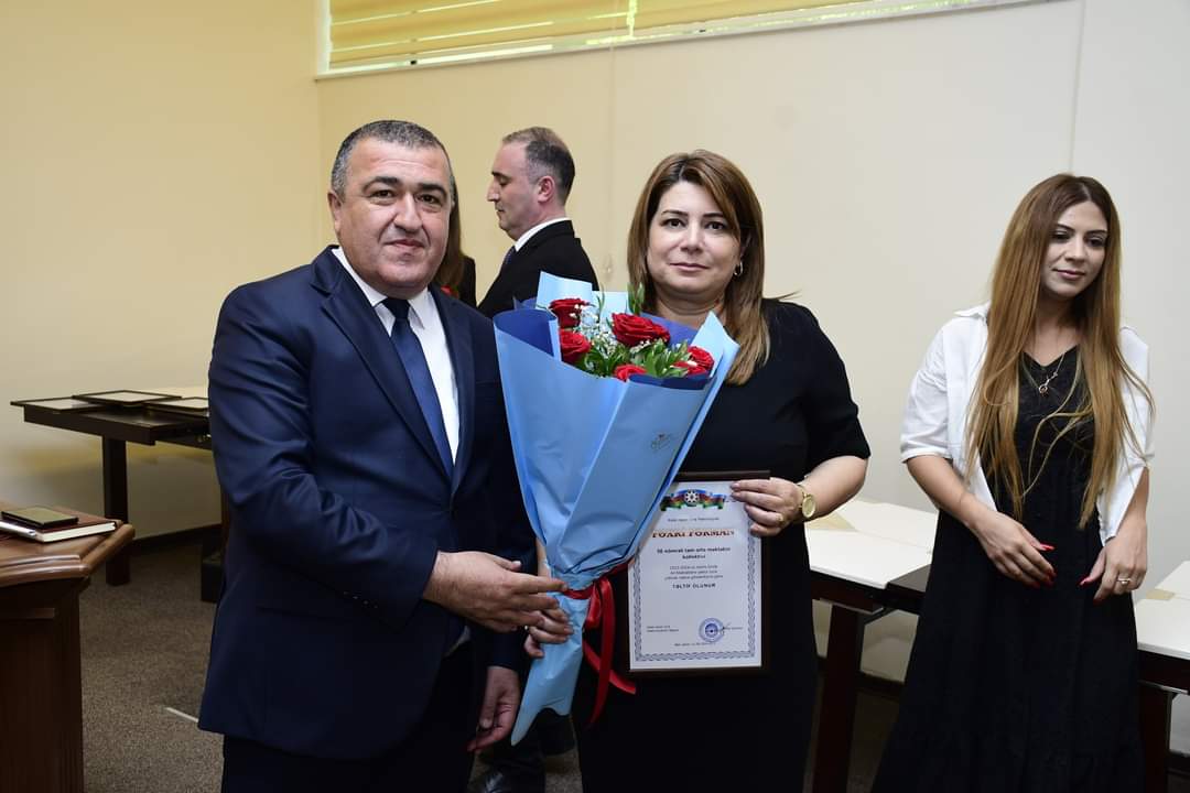 Xətaidə yüksək bal toplayan tələbələrlə görüş keçirildi - FOTOLAR