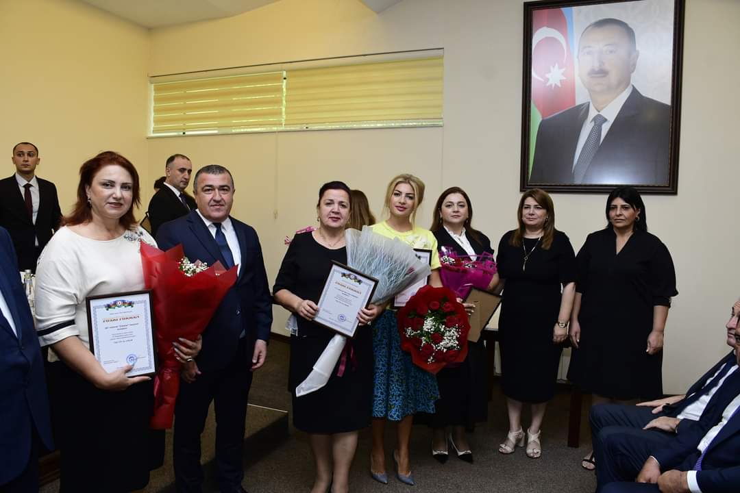 Xətaidə yüksək bal toplayan tələbələrlə görüş keçirildi - FOTOLAR