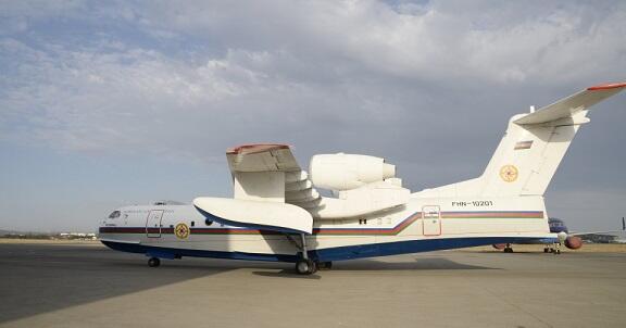 Meşə yanğınları ilə mübarizə: Amfibiya təyyarəmiz Türkiyədə... - VİDEO