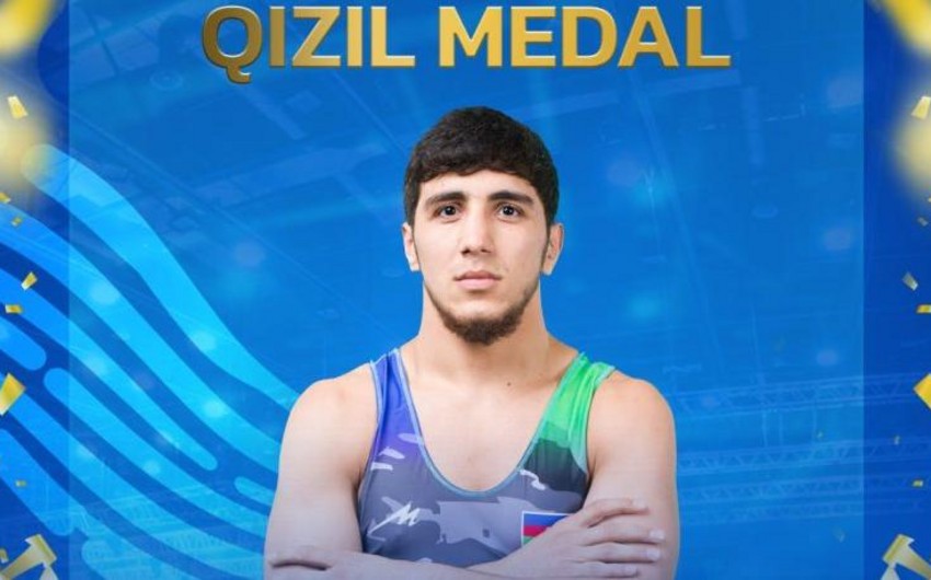 Azərbaycan güləşçiləri Qazaxıstanda 3 medal qazanıb