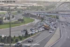 Həmin yola bitum yox, dizel dağılıbmış - FOTOLAR