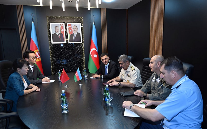 Zakir Həsənov Çin şirkətinin rəhbərliyi bunu müzakirə etdi - FOTOLAR