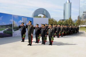 DİN rəhbərliyi Zəfər parkını ziyarət etdi - VİDEO