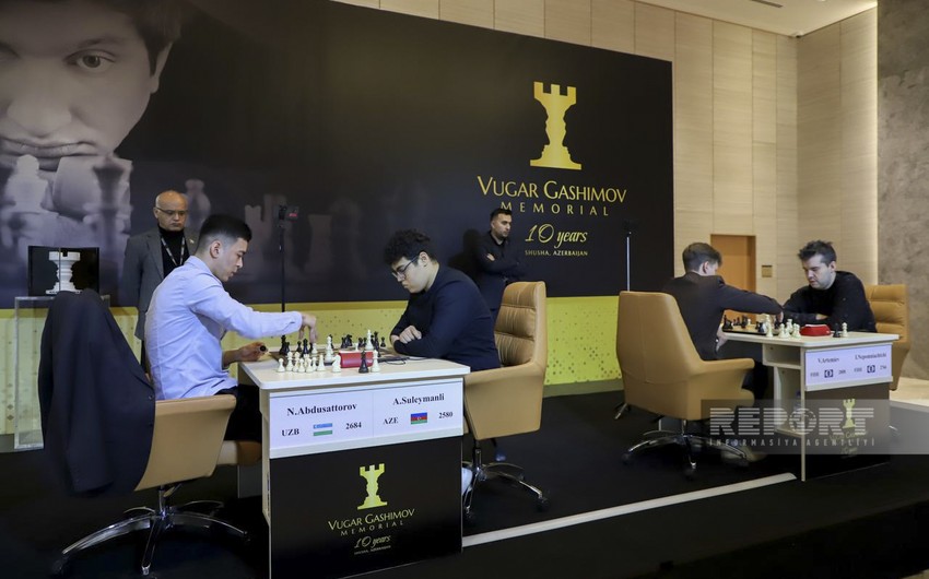 Şuşada keçirilən şahmat üzrə Vüqar Həşimov Memorialının qalibi bəlli oldu