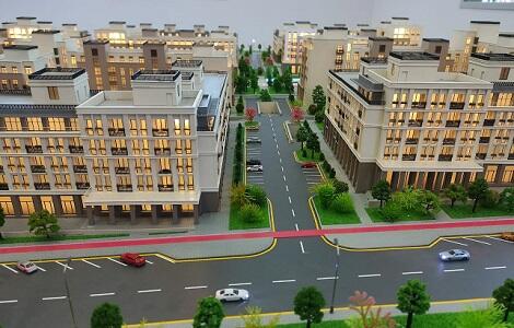 Füzuli şəhərinin yeni üslubda görüntüləri - Video