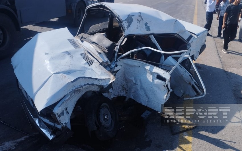 TƏBİB Kürdəmirdəki ağır qəza ilə bağlı məlumat yaydı